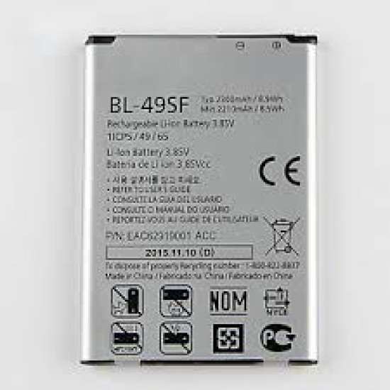 BATERIA 2300MAH DE LG G4C G4S H735T H525N G4 MINI BL-49SF  